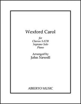 Wexford Carol SATB choral sheet music cover